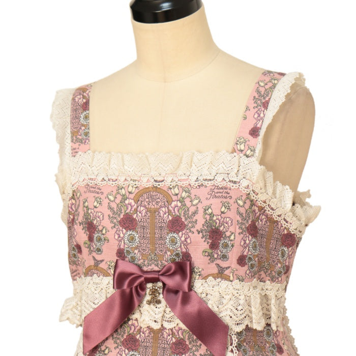 USED】旅立ちのブーケと希望の窓柄ジャンパースカートⅠ | ALICE and