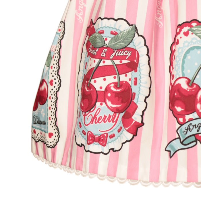 USED】Cherry Stampワンピース | Angelic Pretty | ロリータ ゴスロリ