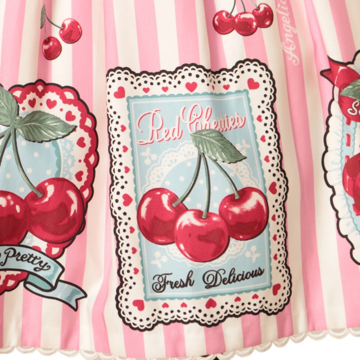 USED】Cherry Stampワンピース | Angelic Pretty | ロリータ ゴスロリ