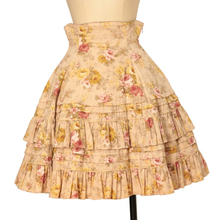 USED】ハイウェストフローラスカート | Victorian Maiden Wunderwelt