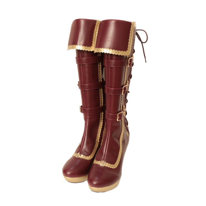 alice and the pirates ロングブーツ　ブラウン 新品 Alice and the Pirates ロングブーツ ブラウン M
