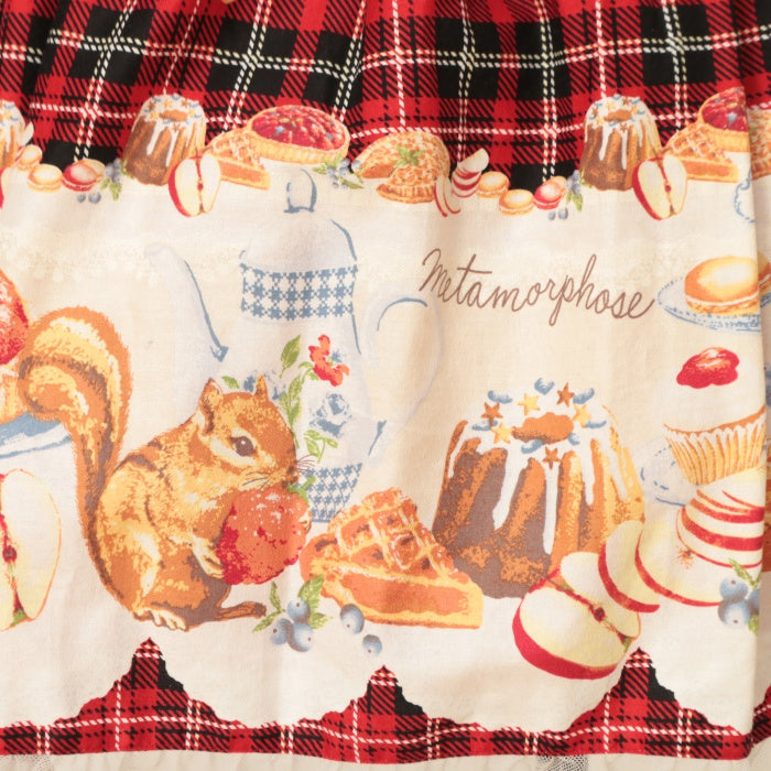 USED】もりのパティシエ リボンジャンパースカート | metamorphose