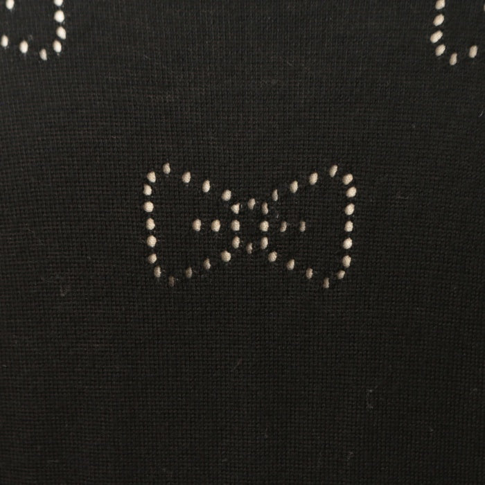 Angelic Pretty　ゆらゆらリボン刺繍ニットカーディガン USED】【Mサイズ】ゆらゆらリボン刺繍ニットカーディガン