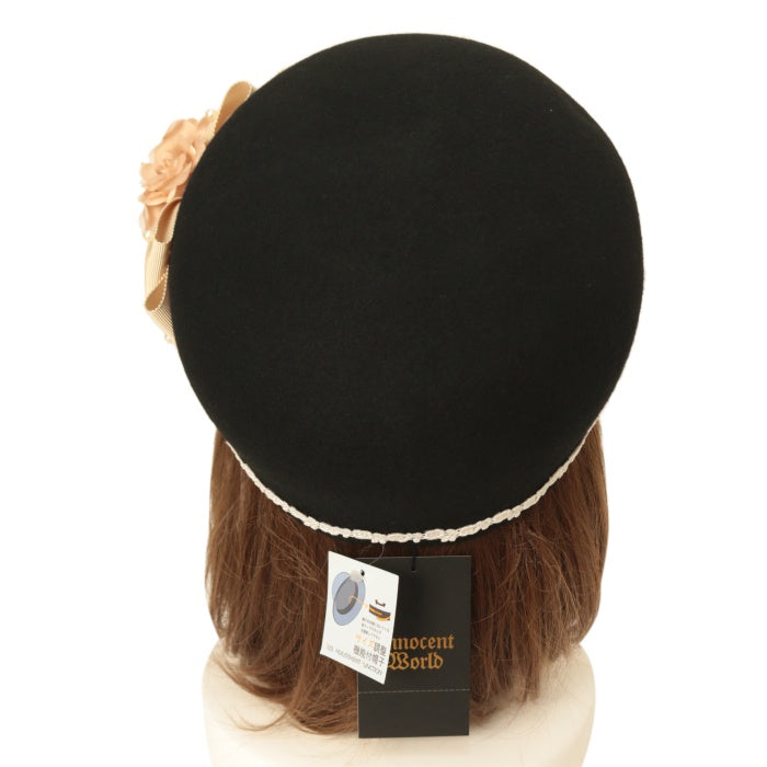 【新品未使用】innocent Wordロマンスリボンハット Innocent World｜ロマンスリボンハットRomance Ribbon Hat