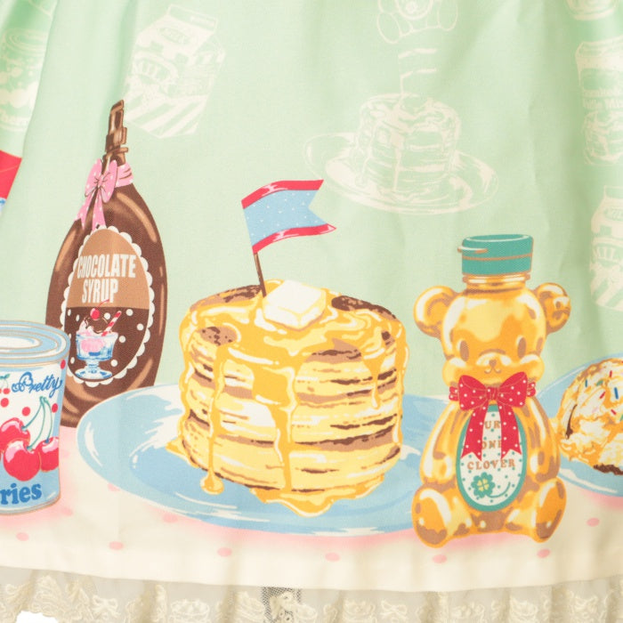 Honey Cake ジャンパースカート イエロー honey cake ラウンドJSK イエロー