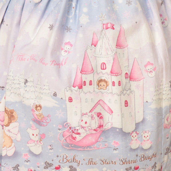 BABY くみゃちゃんの雪の王国柄 JSKⅠ USED】くみゃちゃんの雪の王国柄ジャンパースカートⅠ | BABY, THE