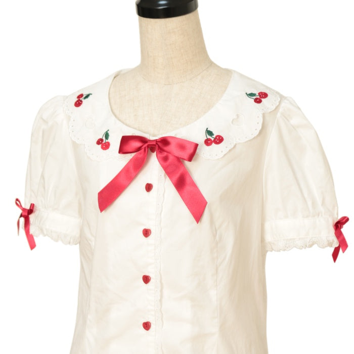 USED】Lovely Cherryブラウス | Angelic Pretty Wunderwelt Online