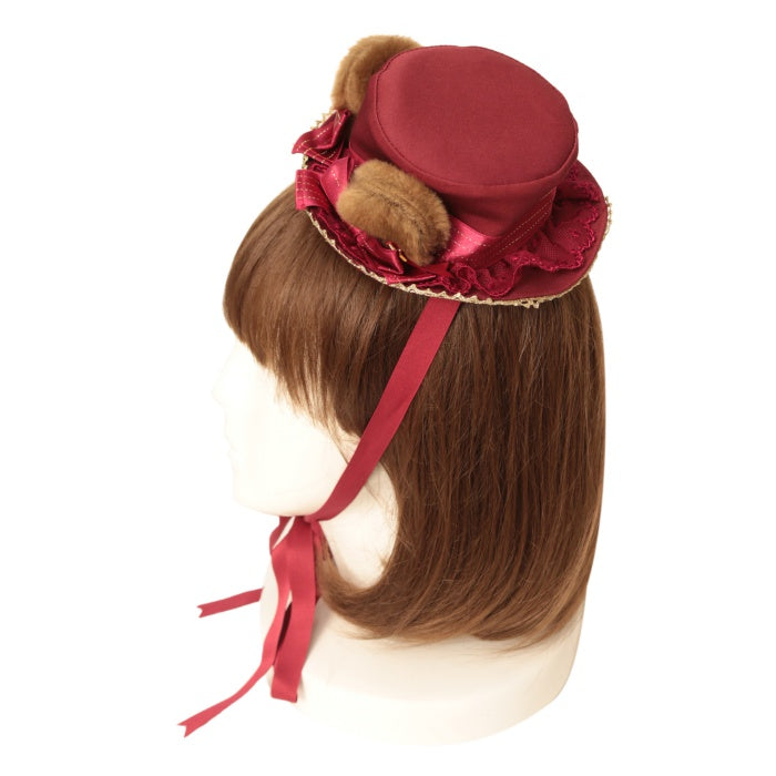 USED】Merry BearミニHat | Angelic Pretty Wunderwelt Online Shop