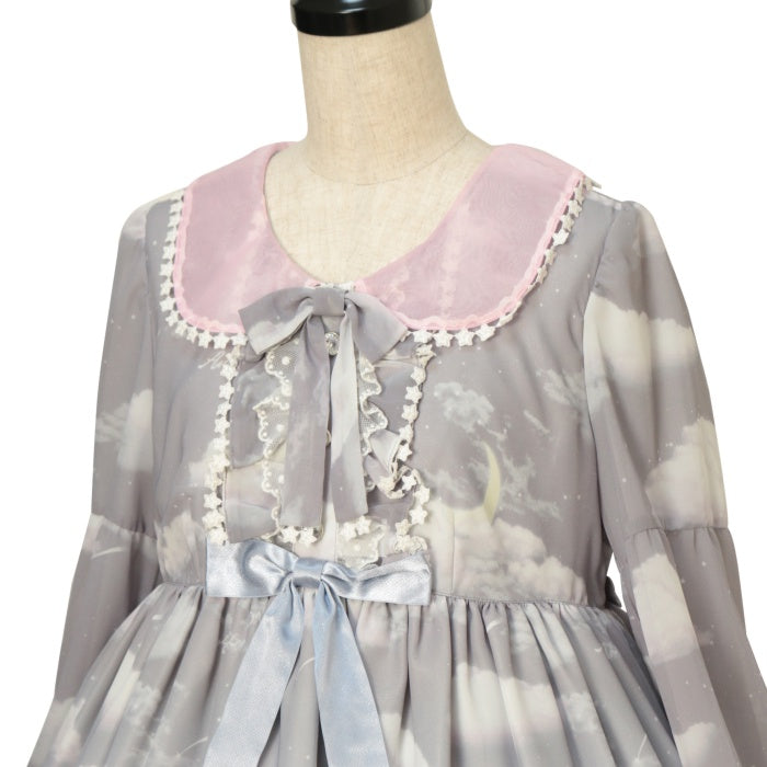 Angelic Pretty♡MistySky ミスティスカイ ピンクグレー angelic pretty misty sky グレー