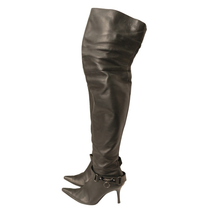 USED】【24cm】レザーニーハイブーツ | alice auaa Wunderwelt Online