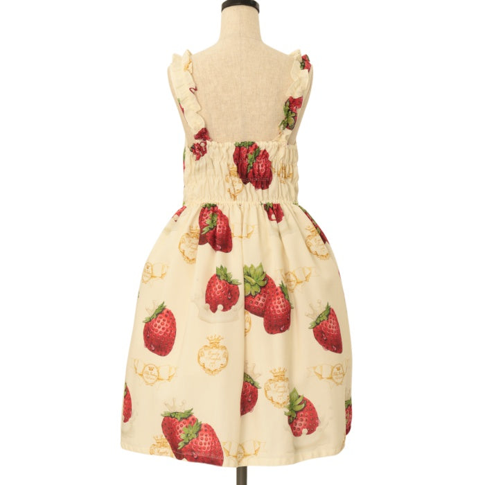 USED】Creamy Strawberry ノースリーブワンピース | Emily