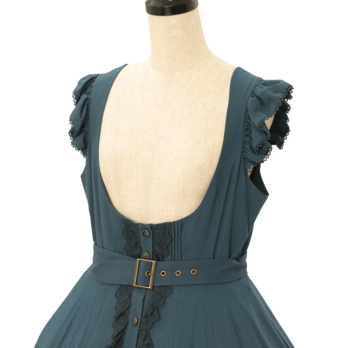 USED】キュリアスジャンパースカート（ピーコックブルー） | Mary  