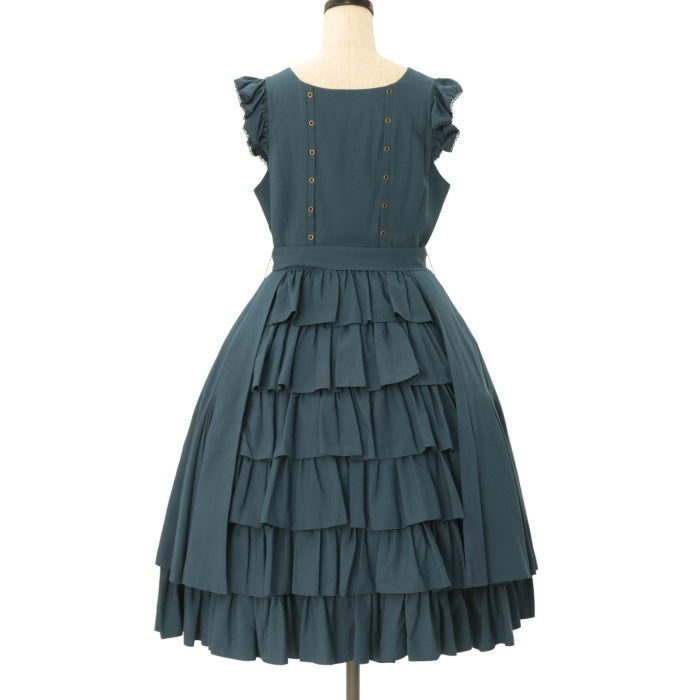 USED】キュリアスジャンパースカート（ピーコックブルー） | Mary  