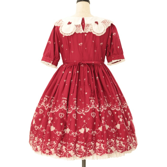 USED】くみゃちゃんのLove Heart Embroideryワンピース | BABY, THE
