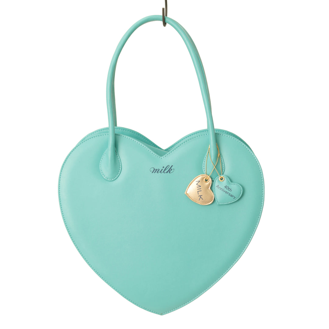 MILK 40th Anniversary ハートバッグ ミスティブルー MILK 40th Anniversary ハートバッグ ミスティブルー - メルカリ