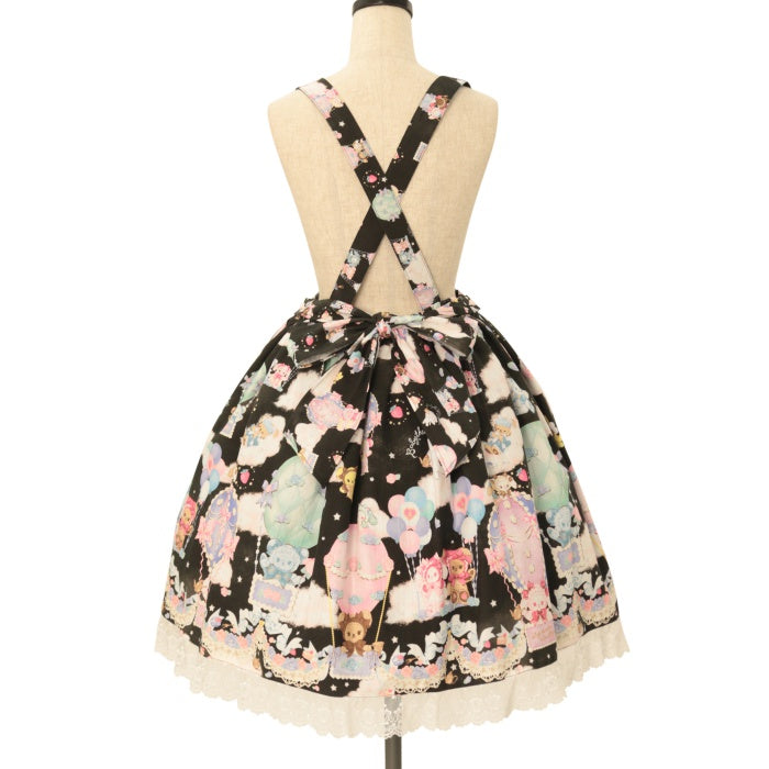 USED】くみゃちゃんのふわふわお空でTea Party柄スカート | BABY, THE