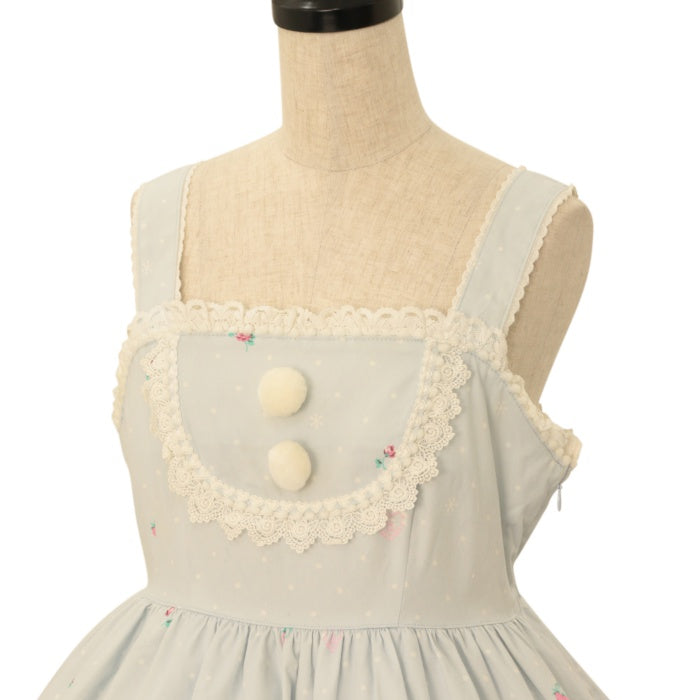 BABY　みるくちゃんと雪いちご柄　新品未使用　未着　美品！ USED】みるくちゃんとゆきいちご柄 ベビードールジャンパー