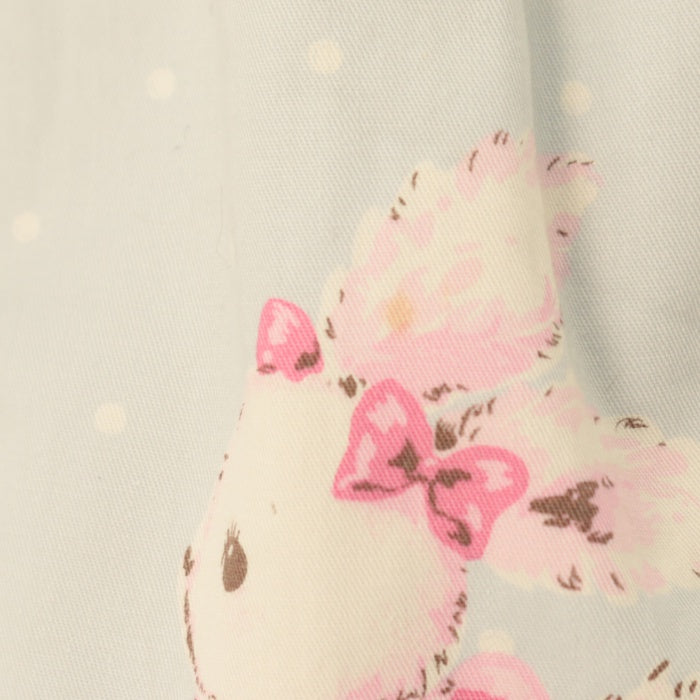 BABY　みるくちゃんと雪いちご柄　新品未使用　未着　美品！ USED】みるくちゃんとゆきいちご柄 ベビードールジャンパー