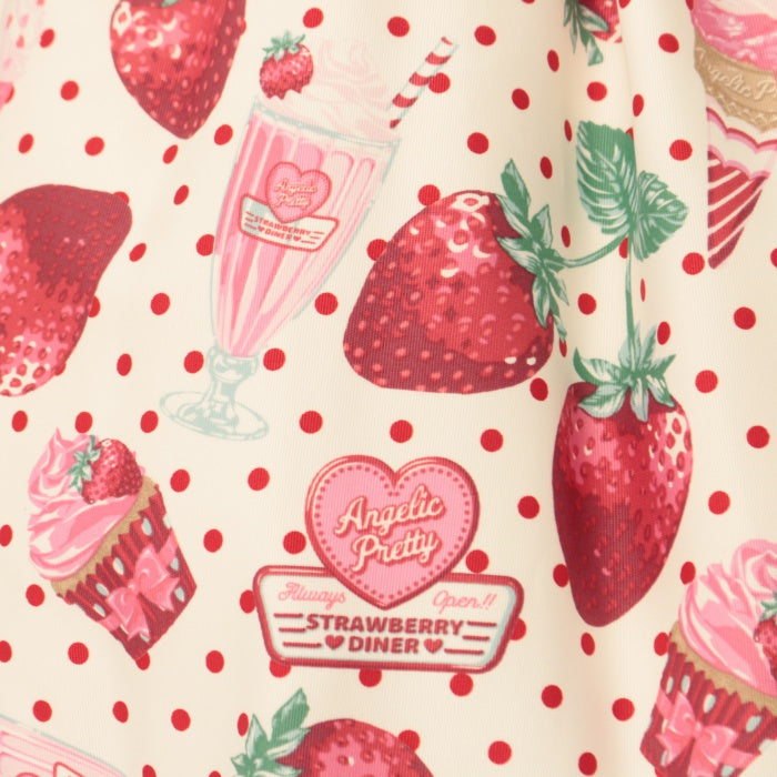 USED】Fresh Strawberry Diner ワンピース | Angelic Pretty