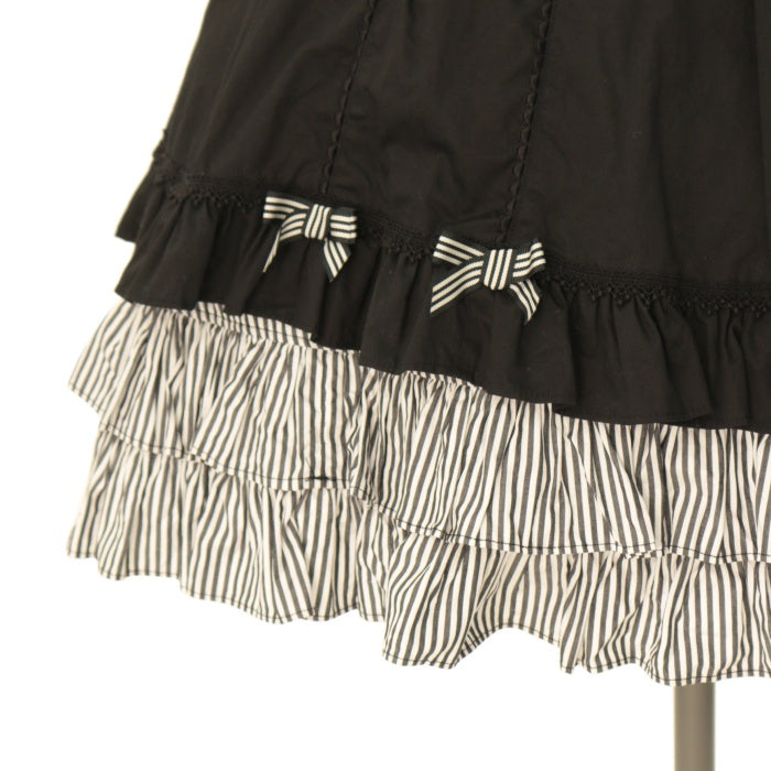 Angelic Pretty フレアスカート ストライプ Angelic Pretty - 未使用品☆Angelic Pretty レジメンタル