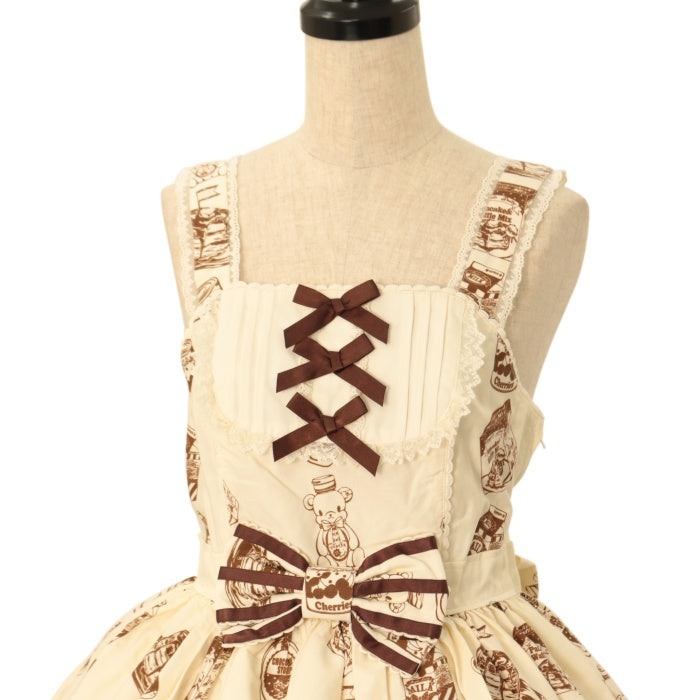 USED】Honey Cake切替ジャンパースカート | Angelic Pretty