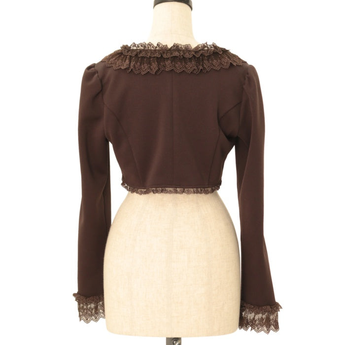 Innocent World】ショールカラー半袖ボレロ Innocent World】ショール