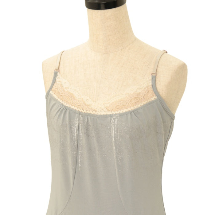 Ozz on Angelo グレー レース付きキャミソール OZZON - ozz on