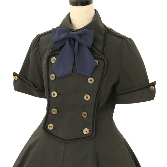 Atelier Boz メイファス スカート付ジャケットワンピース ひざ丈