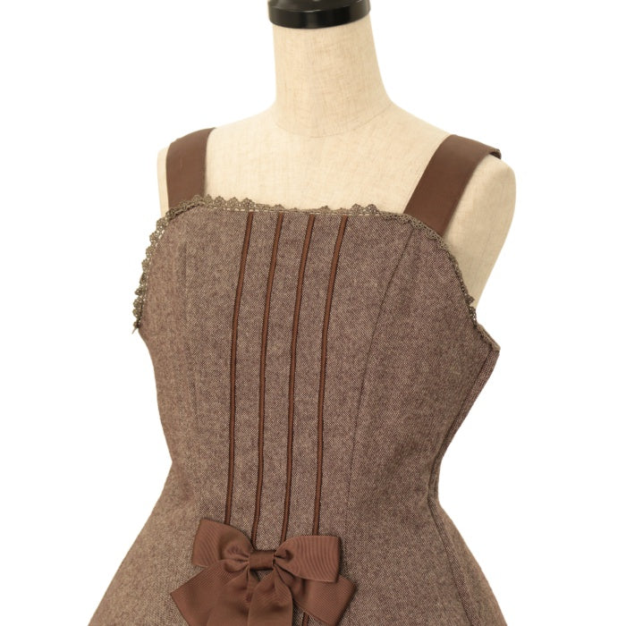 イノセントワールドのバイオリン胸当てジャンパースカート イノセントワールドのバイオリン胸当てジャンパースカート