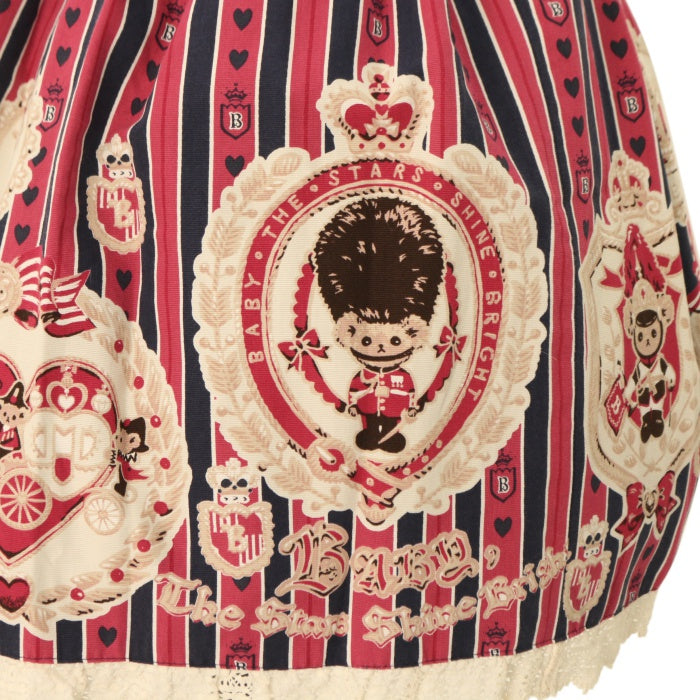 USED】くまくみゃのRoyal Kingdom柄スカート | BABY, THE STARS SHINE