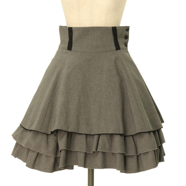 USED】【Mサイズ】バラレースハイウエストスカート | MIHO MATSUDA