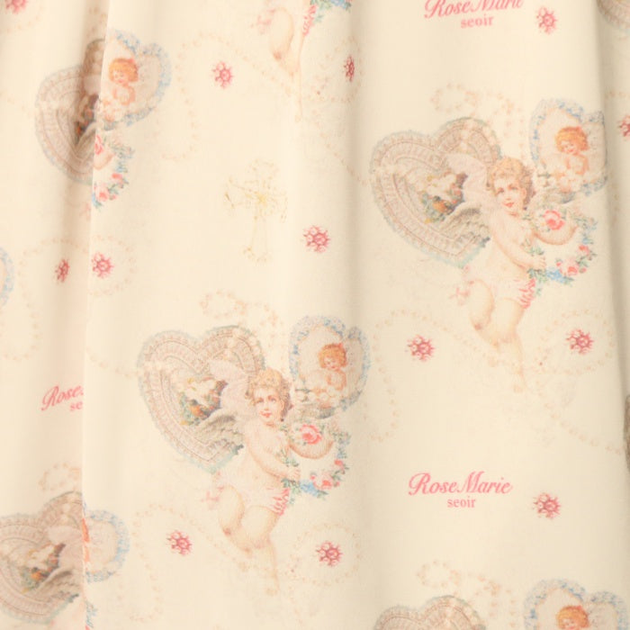 USED】フリルドールワンピース（天使柄） | RoseMarie seoir