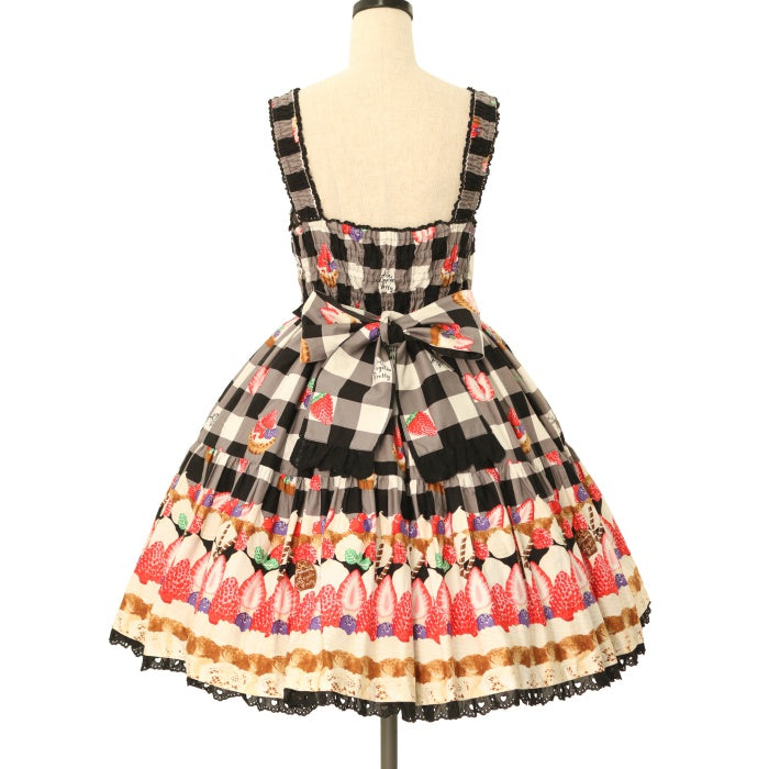 USED】トリプルタルトティアードジャンパースカート | Angelic Pretty