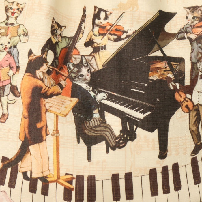 USED】Meow Meow Symphony柄ベビードールジャンパースカート | BABY