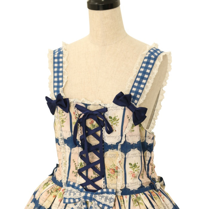 USED】vintage fruit バッスルジャンパースカート | metamorphose