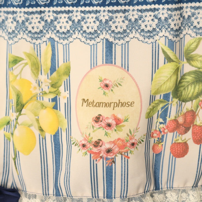 USED】vintage fruit バッスルジャンパースカート | metamorphose