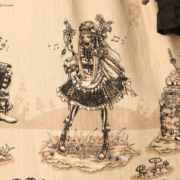 新品Alice and the Pirates フリムフラムな音楽隊の休日柄OP USED】フリムフラムな音楽隊の休日柄 ワンピース | ALICE and