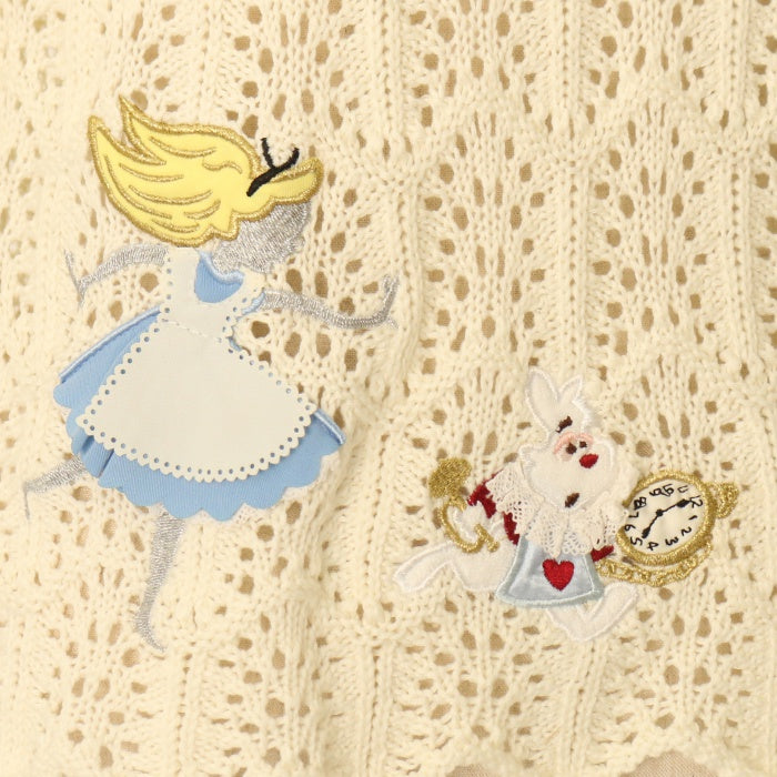 USED】かぎ編み刺繍ニット（不思議の国のアリスver.） | Secret Honey