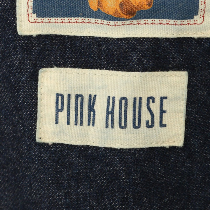 USED】テディベア刺繍デニムオーバーオール | PINK HOUSE Wunderwelt