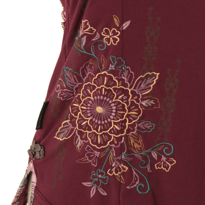 USED】ONESTE チャイナ風ジップアップキャミソール | Ozz On