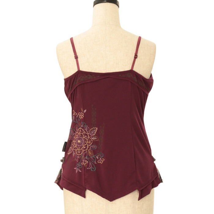 USED】ONESTE チャイナ風ジップアップキャミソール | Ozz On