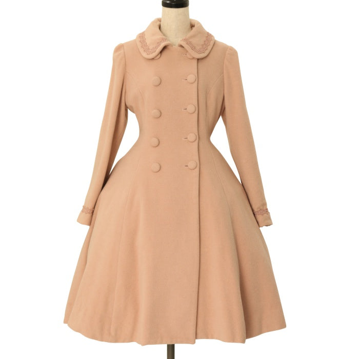 メアリーマグダレン　ケープ付きミディコート Midi Coat with Cape by Mary Magdalene