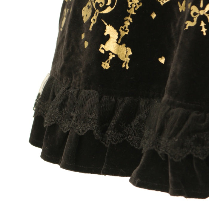 プトマヨ ジュエリーリボン別珍ワンピ ベロア USED】ジュエリーリボン別珍ワンピ | PUTUMAYO Wunderwelt