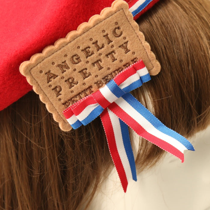 Angelic pretty French　ビスケット　ワッペン USED】Frenchビスケットワッペンベレー | Angelic Pretty Wunderwelt