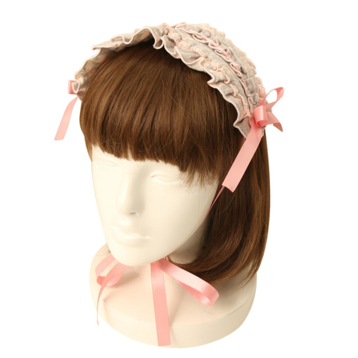 USED】Lace up doll あみあげジャンパースカート+ヘッドドレスセット