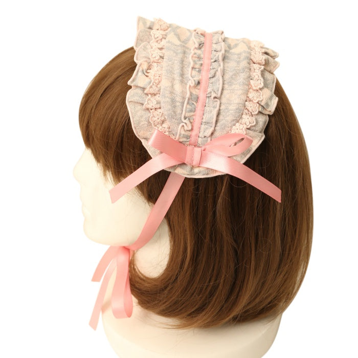 USED】Lace up doll あみあげジャンパースカート+ヘッドドレスセット