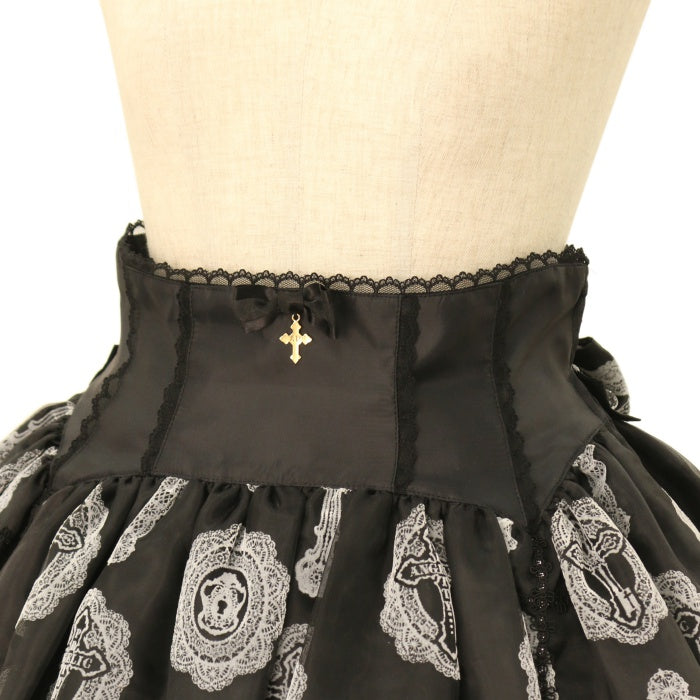Angelic Pretty Meltychocolateスカート Melty Ribbon Chocolate Skirt (2019) by Angelic Pretty