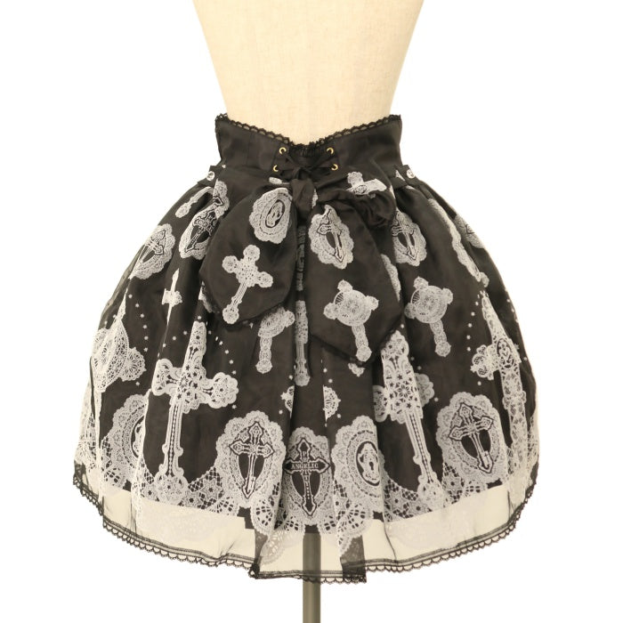 Angelic Pretty Meltychocolateスカート Melty Ribbon Chocolate Skirt (2019) by Angelic Pretty