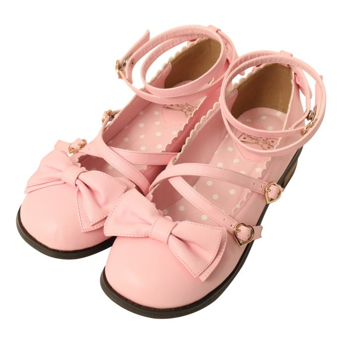Angelic Pretty L・O・V・E Heartシューズ　ピンク　L L・O・V・E Heart Shoes by Angelic Pretty