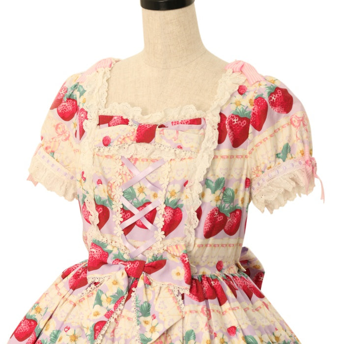 USED】Strawberry Whipワンピース | Angelic Pretty Wunderwelt Online